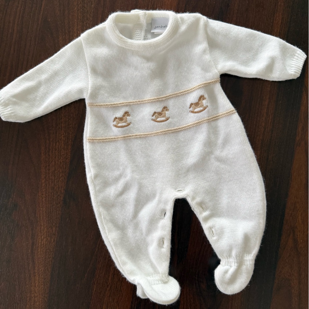 Newborn Spanish Knit Romper